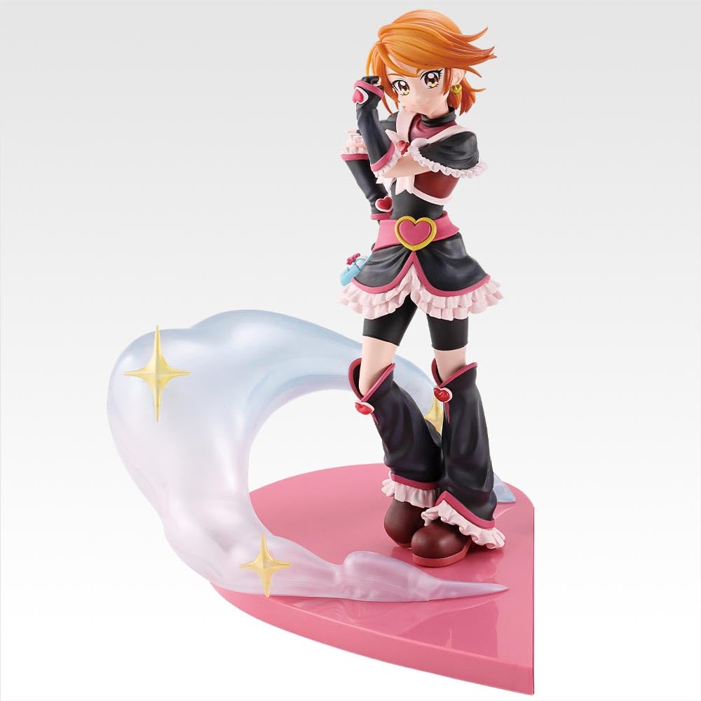 Ichiban Kuji Pretty Cure Forever A Prize Cure Black Figure B Prize Cure White Figure Complete Set of 2 Hearts!
