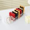 7Grids Lipstick Organizer Clear Cosmetic Jewelry Box Lipstick Holder Display Rack Acrylic Makeup Organizer Lipstick Storage Box