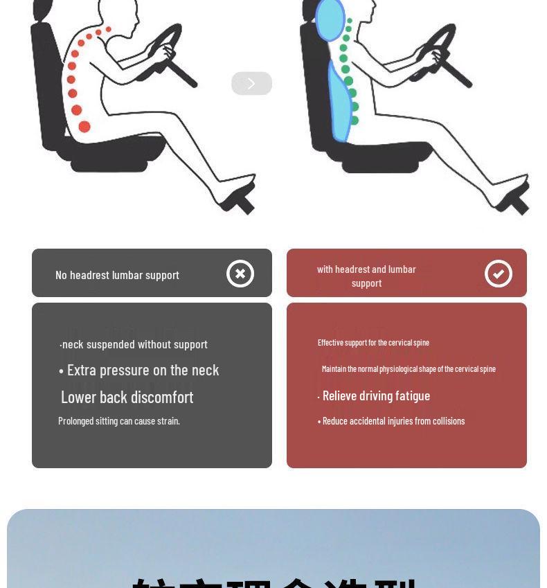 Fits XPeng P7, P5, G3, G6, G9, X9, G3i, and X9 headrests and lumbar supports.