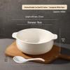 Large Ceramic Double-Ear Soup Bowl