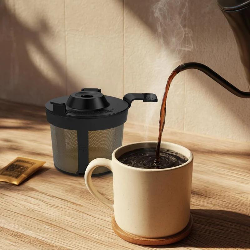  Coffee Filter Mesh for Ninja PB051/PB040/PB041ST Food-Crade Stainless Steel Filter Basket Reusable Coffee Accessories