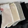 4 Paar Damen Hohlspitze Locker Socken Japanisch Süß Rüschen Baumwolle Spitze JK Lolita Stil Prinzessin Socken Hohe Qualität Socken
