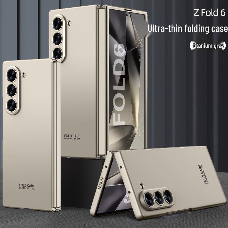 Z Fold6 Ultra-Thin Matte Hard Shell Case - Anti-Fall, Foldable, Precise Cutouts