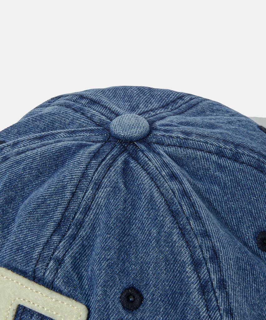 ESPIONAGE Esp Letter Washed Denim Cap Letter E