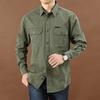 Men's Casual, Loose-Fitting Long-Sleeve Shirt