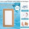 5Pcs Large Size Elastic Non-Woven Medical Adhesive Wound Dressing Band Aid Large Wound First Aid Skin Care Tools