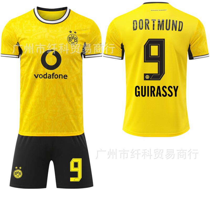 

2627 Dot home football jersey, the new Bumblebee No. 10, Brent 11 Royce jersey factory has a large number of goods. #16