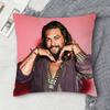 JJason Momoa Doublesided Printed Square Decorative Cushion Cover for Sofa Living Room Home Decor