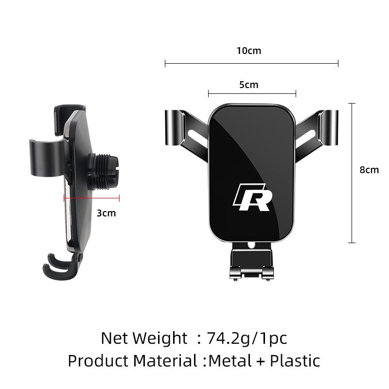 Car Phone Holder Xx23 Air Vent Clip Navigation Stand Auto Interior Accessories For Volkswagen VW Polo Bora Golf Jetta Lavida Lamando