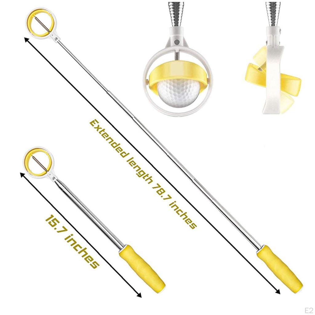 Golf Ball Retriever Telescopic Extendable Pick Up Grabber