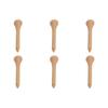 50pcs Golf Tees Professional Strong Replacement Wooden Golfing Tees for Golf Accessories