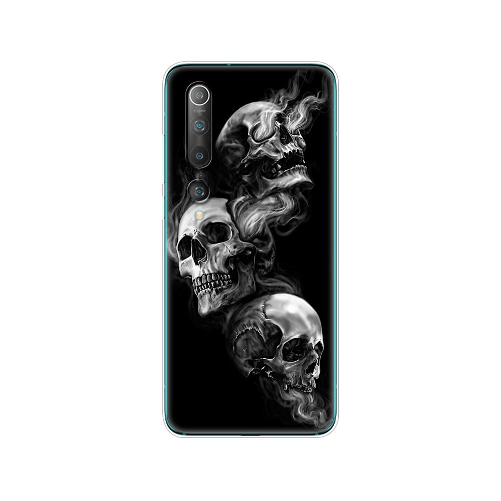 Silicon Case For Xiaomi Mi 10 Case Soft TPU Back Phone Cover For Xiaomi Mi 10 Pro Mi10 Etui 6.67" Full Protection Coque Bumper