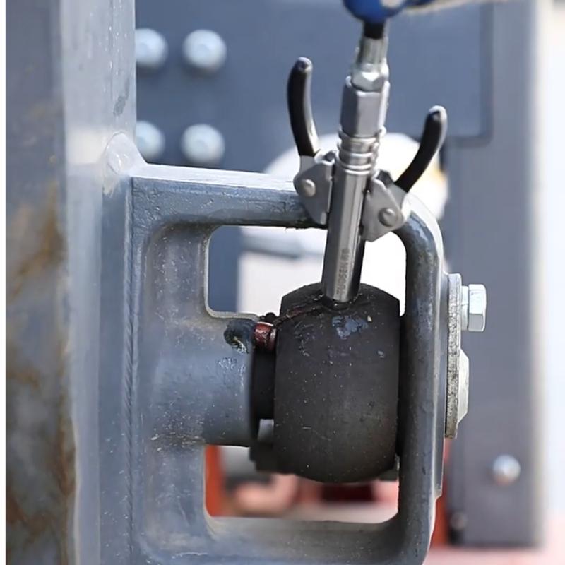 Durable 10000 PSI High Pressure Grease Gun Coupler Nozzle Hose Pump Syringe with NPT1/8 Adapter for Car Brake Oil Change Tools