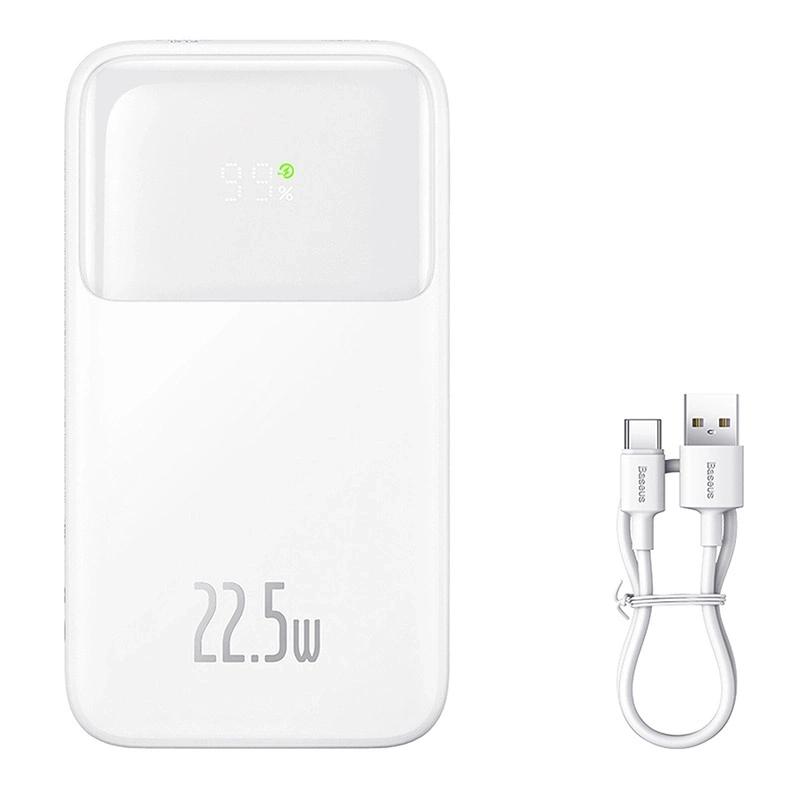 Powerbank Baseus Comet 10000Mah 22.5W (Biały)