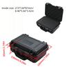 1pc Waterproof Heavy-Duty Protective Tool Box with Pre-cut Sponge Inserts Shockproof Equipment Storage Case for Tools, Cameras