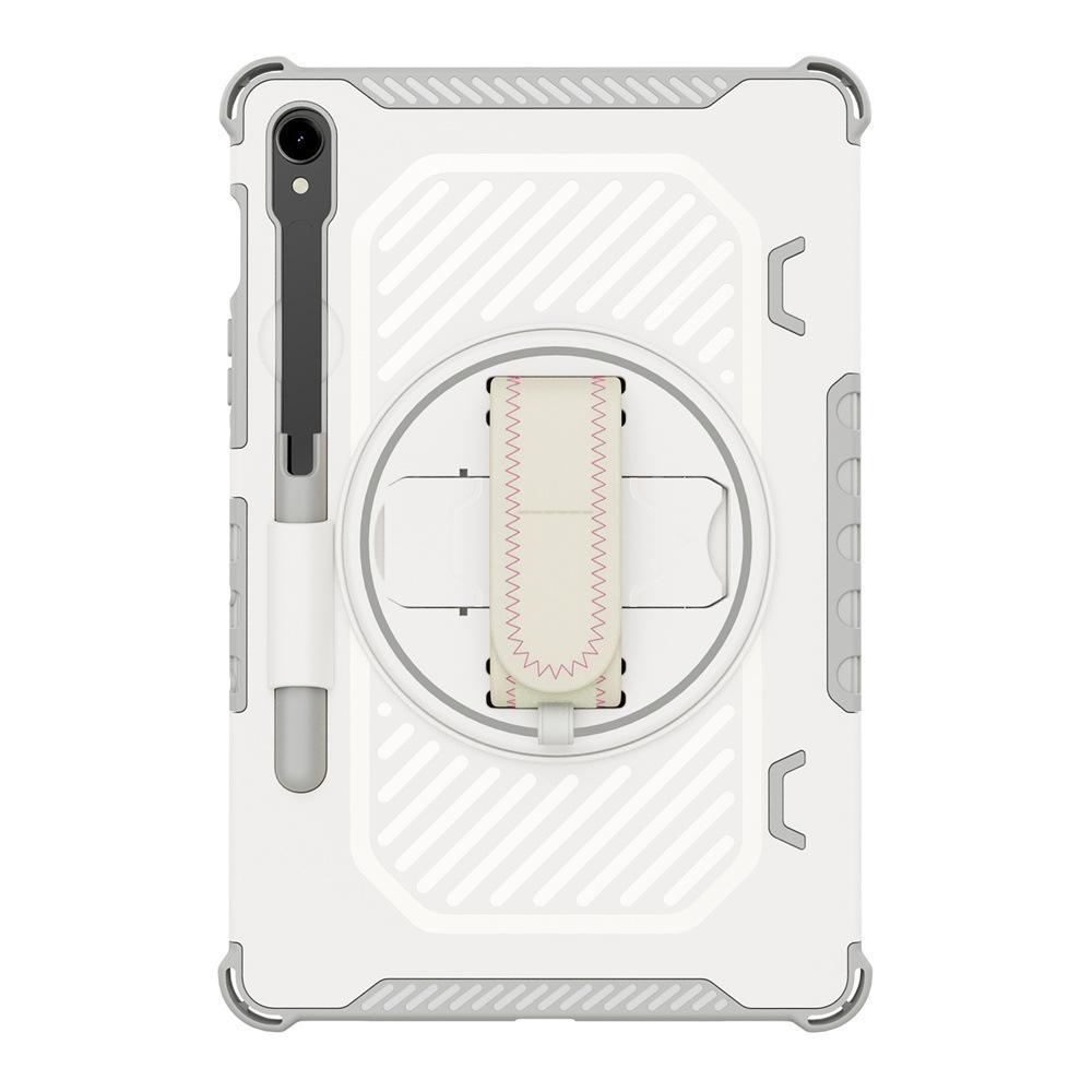Suitable for Samsung Protective Case S7FES8plusS9FES9+S10plusA9A11plus with Rotating Stand and Hand Strap