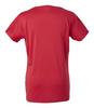 Dunlop Tennis Wear Badminton Short Sleeve Game Shirt Water Absorbent Quick Drying DAP1422W 2024SS Red L [DUNLOP] Women's