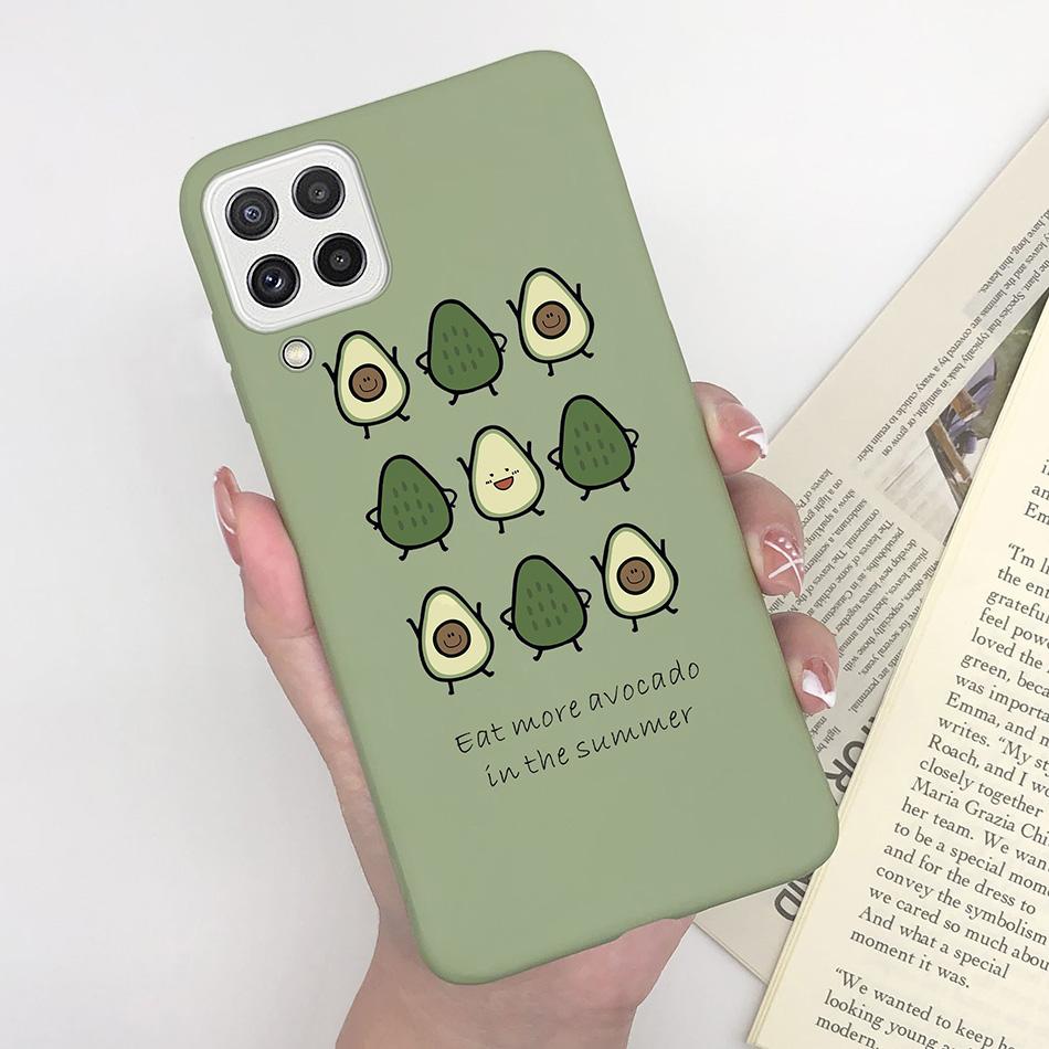 For Samsung Galaxy A22 4G 5G Case SM-A225F Love Heart Soft Silicon Phone Cover For SamsungA22 GalaxyA22 M22 A 22 4G 5G Fundas