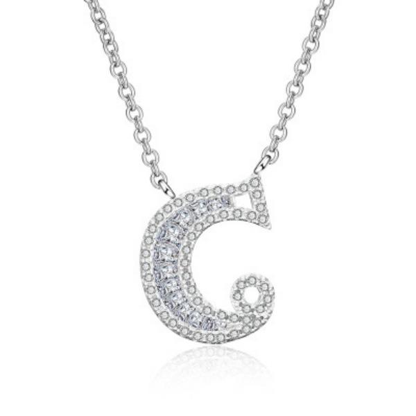 English Letter Necklace Suitable for Couples' First Letters