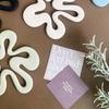 2Pcs Creative Flower-shaped Silicone Coaster Multipurpose Heat Resistant Coaster  Table