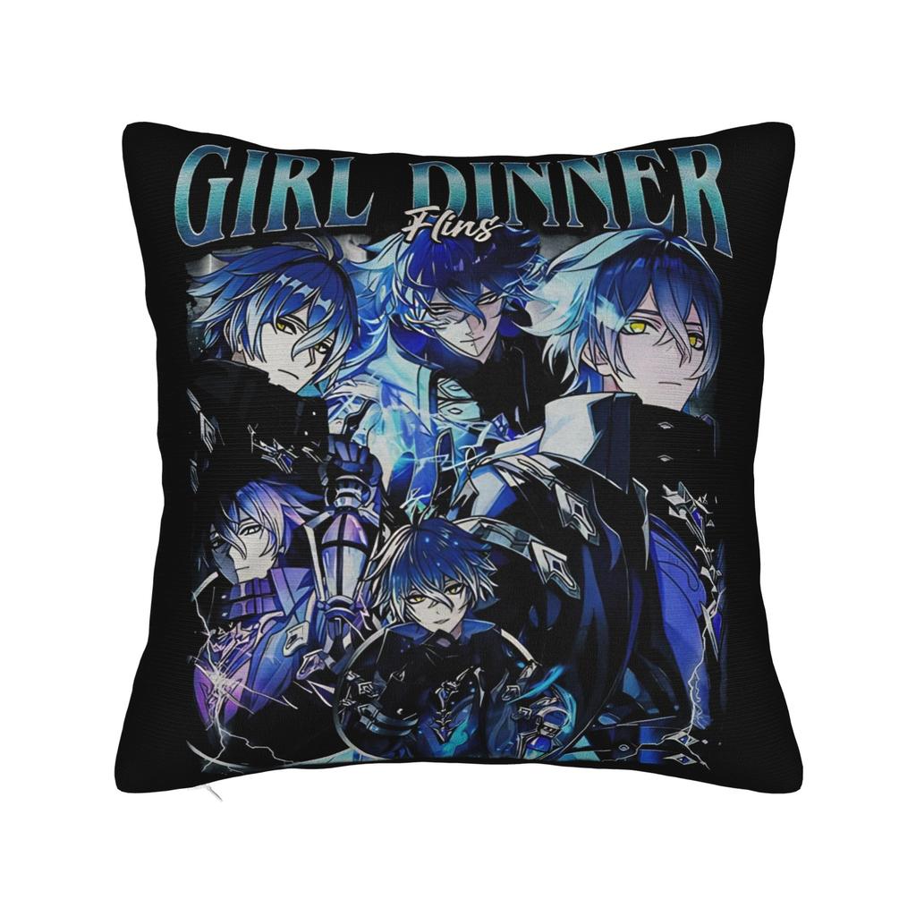 Genshin Impact Collei Wish Gacha Pillowcase Printing Polyester Cushion Cover Decorative Splash Art Throw Pillow Case Cover Home