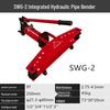Electric Hydraulic Pipe Bending Machine for 1-4 inch Seamless, Galvanized, Steel & Split Pipes (Manual SWG)