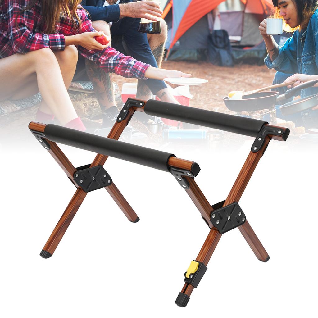 Folding Cooler Stand Frame Aluminum Alloy Adjustable Foldable Portable Outdoor Camping Ice Box