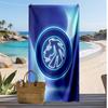 Millwall Football Print Beach Towel, Large Soft Quick Dry Towel for Beach Camping Swimming