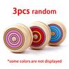 1/3pcs Wooden Circular Yoyo Ball Competition Physical Exercise Prop Hobbies Cllection Party Supplies for Yoyo Ball Lover XJM