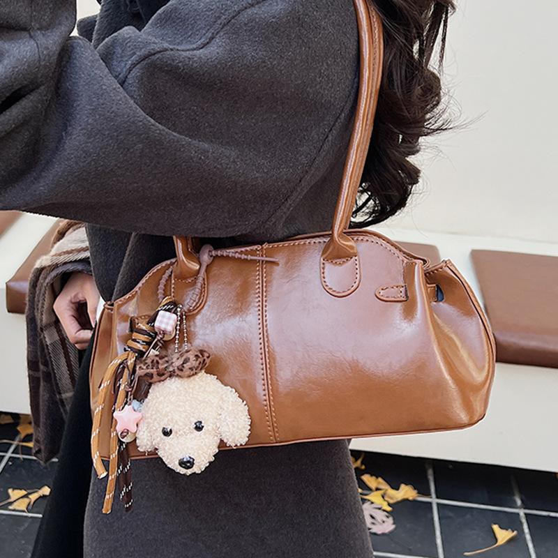 Simple and Versatile Shoulder Bag, High-end Casual Commuting Underarm Bag