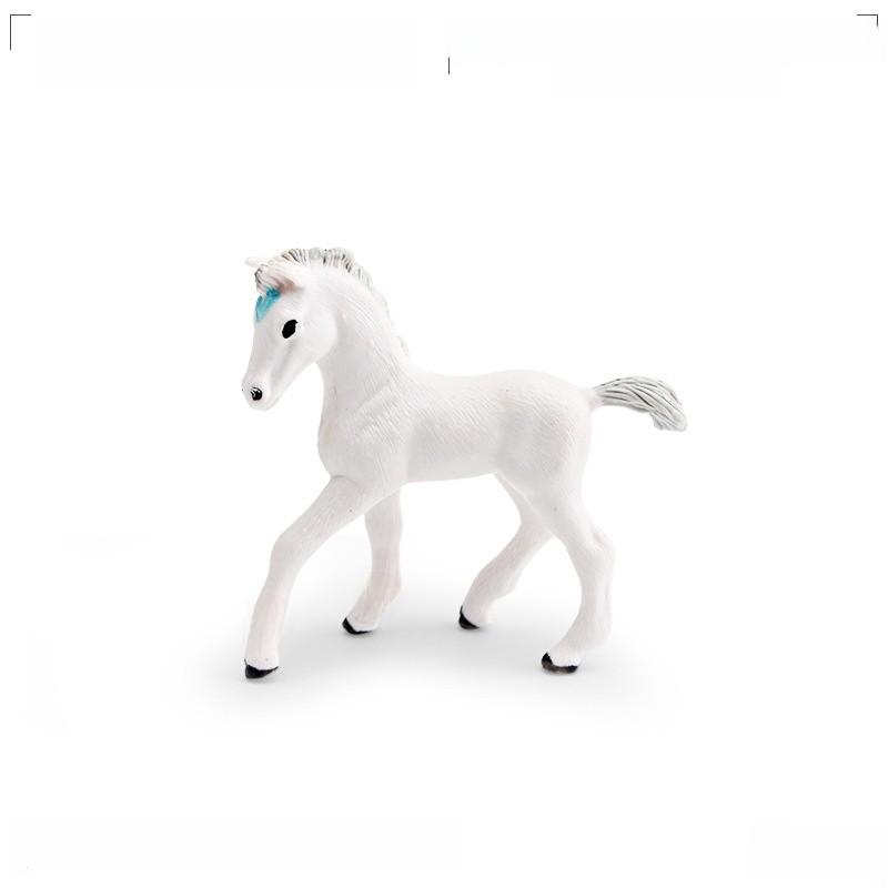 Wild Shire Horse Lipizzaner Pvc Model For Kids Educational Display