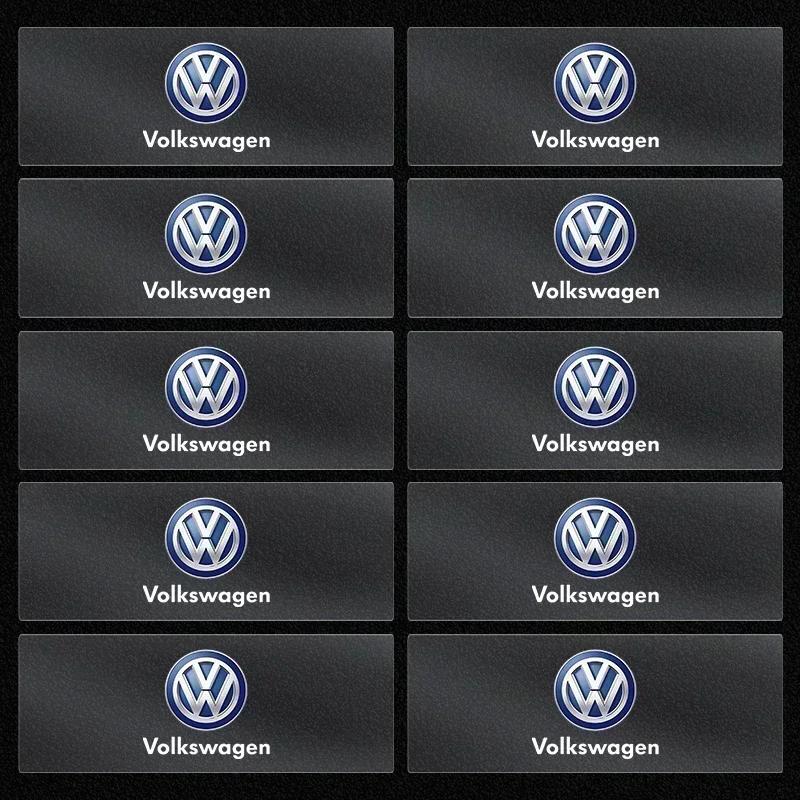 For VOLKSWAGEN VW 2025 Hot 1/2/5/10PCS Car Badges Auto Interior Decor Logo Stickers For Volkswagen VW Jetta Polo T4 T5 T6 Sharan