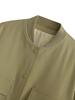 2024 Women's European & American Style Autumn Bomber Jacket with Large Pockets