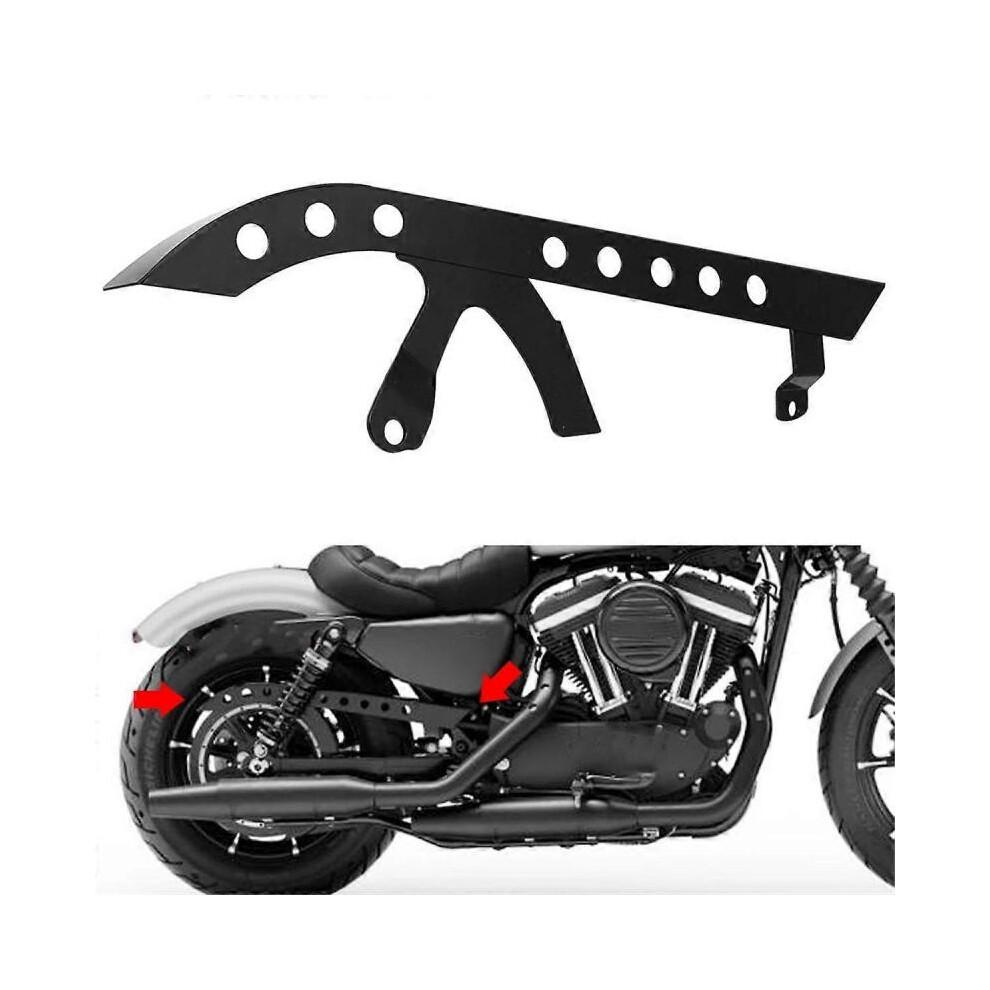 Motorcycle Rear Pulley Guard Drive Pulley Cover for XL 883 1200 48 72 SuperLow Nightster 2004-2018