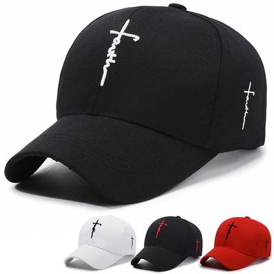 Fashion Faith Embroidery Baseball Cap Men Women Spring Summer Sun Hats Cotton Snapback Hat Unisex Hip Hop Trucker Caps Gorras