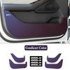 4PCS Carbon Fiber Texture Car Door Protector Mat Anti-Dirty Anti-Collision Stickers For GEELY Emgrand - 2024 Accessories
