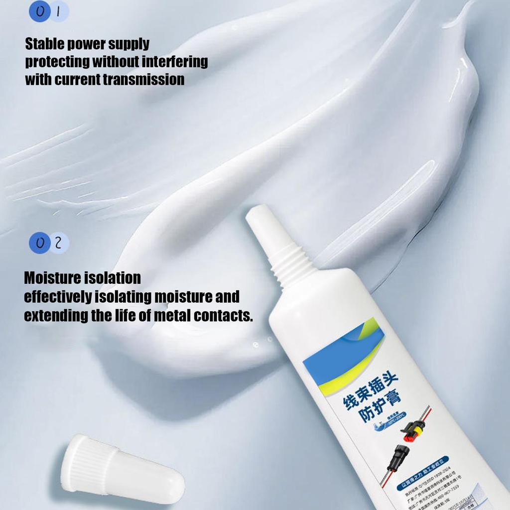Battery Terminal Grease Electric Contact Grease Conductive Paste Electricity Compound Grease For Low Resistance Value Lubricatin