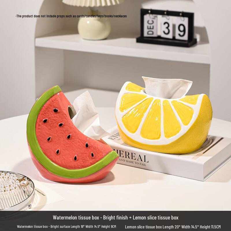 Cute Creative Watermelon Tissue Box