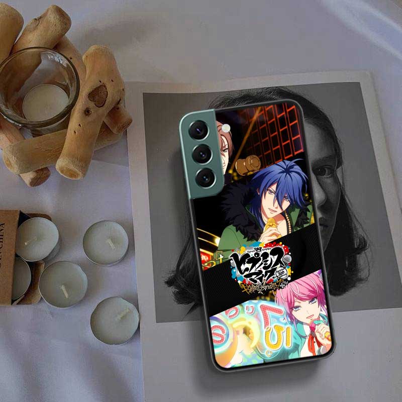 Anime Hypnosis Mic Phone Case For Samsung Galaxy S22 S25 Ultra S21 S10 Plus S26 Edge S20 S23 S24 FE Cover Silicone Soft TPU