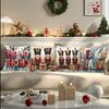 Christmas Nutcracker and Ho Ho Ho/Fa La La Pattern Decorative Pillowcases Sofa room cushion cover home decoration new year gift