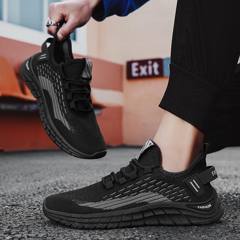 Mokasíny Tenisky pro volný čas Sportovní a volný čas Látka Pánská obuv pro volný čas Venkovní obuv pro muže Protiskluzové pánské tenisky Ventilační