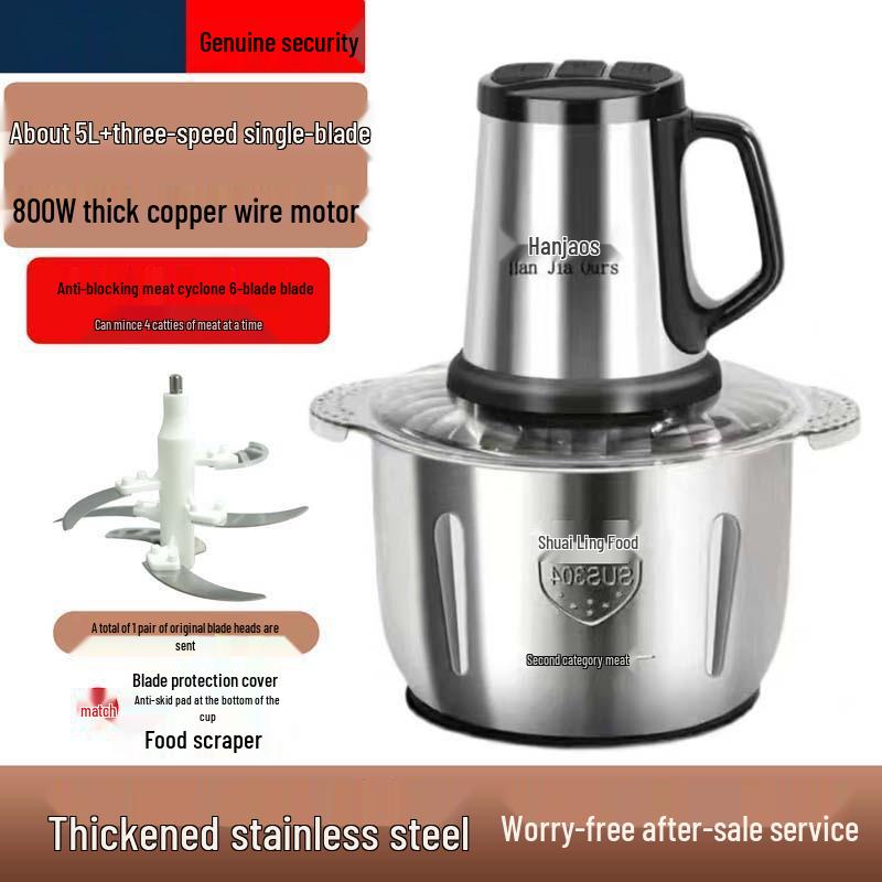 

High-Power Multi-Function Meat Grinder & Food Processor