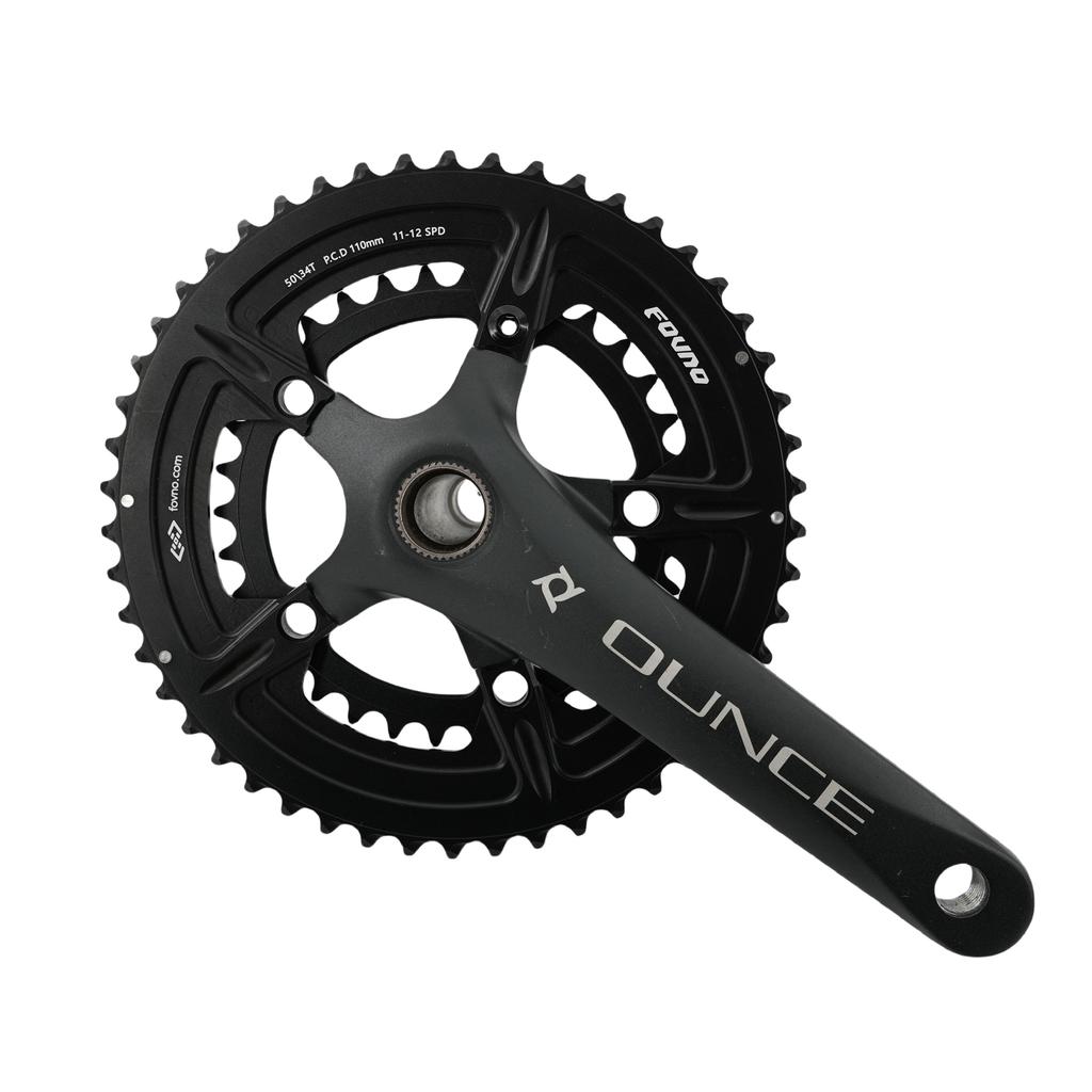 Fovno 12s Double Chainring 110bcd Road Bike Gravel Round 2x 54 50t 35t 34t 52t 36t 53t 39t for Sram S350 S900 Deckas for Shimano