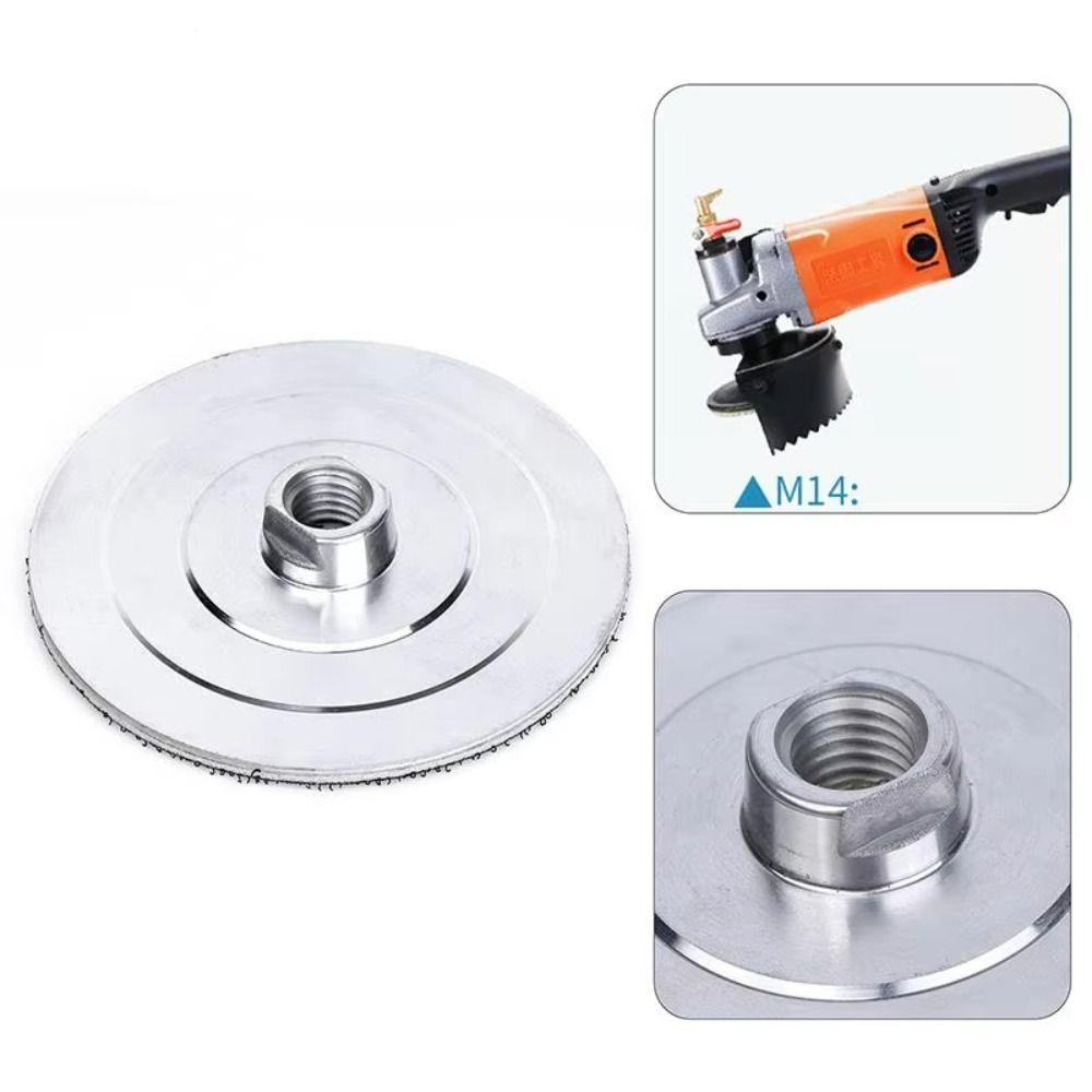 Aluminum Base Diamond Polishing Pad M14 M10 Angle Grinder Grinding Head  Tools Accessories