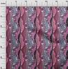 oneOone Cotton Flex Burgundy Fabric Floral Dress Material Fabric Print Fabric By The Yard 40 Inch
