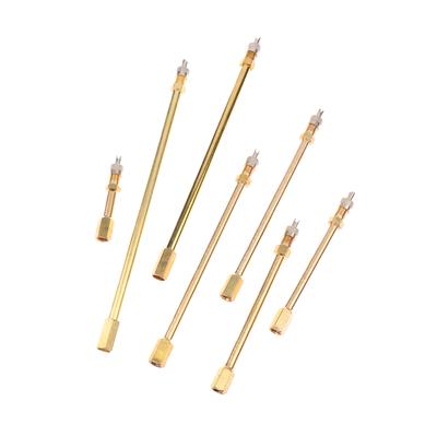 1 stuks Auto Auto Vrachtwagen Messing Wiel Band Ventieldop Bandventiel Verlengstuk Verlengstuk Stoomboot Inflatie Ventielstelen Auto Accessoire