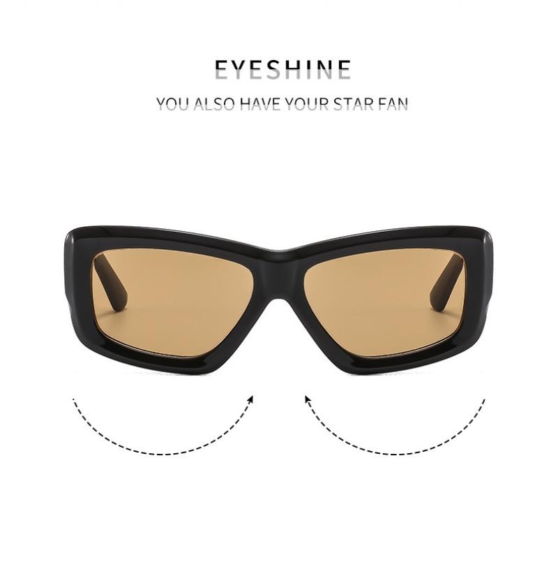 New Women Y2k Sunglasses Vintage Punk Men's Sun Glasses Retro Oval Mirror Lenses Eyewear Outdoor Cycling Glasses UV400 Goggle