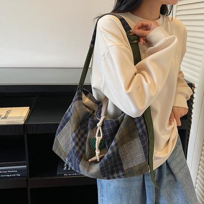 Retro Texture Fashion Trend Large-capacity Bag Autumn and Winter New Tote Bag 2025 Women's Shoulder Messenger Bag