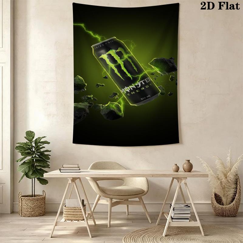 Monster Energy Power Sip Bedding 1 Duvet Cover 2 Pillowcase Without Core Bedding Set Duvet Cover And Pillowcase Christmas Birthday Gift