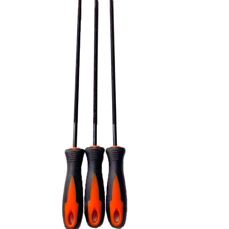 

Набор напильников для цепной пилы с ручкой - Круглые напильники (4.0/4.8/5.5) для аксессуаров для электрической цепной пилы